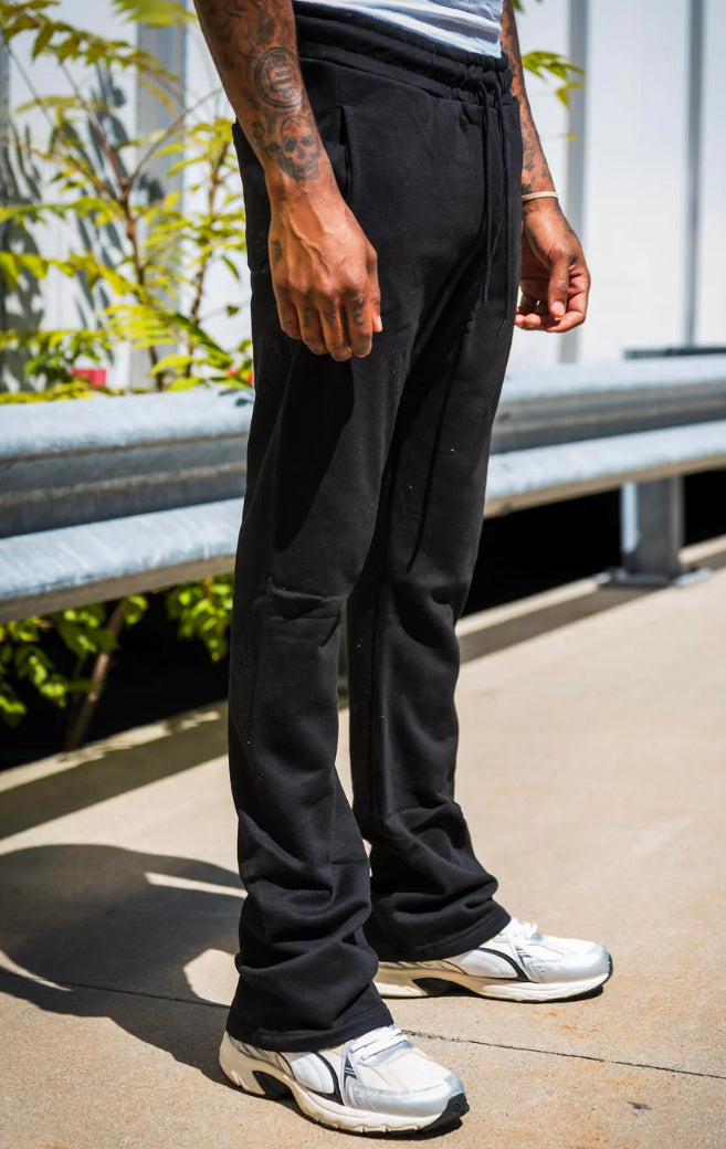 Black Flare sweats