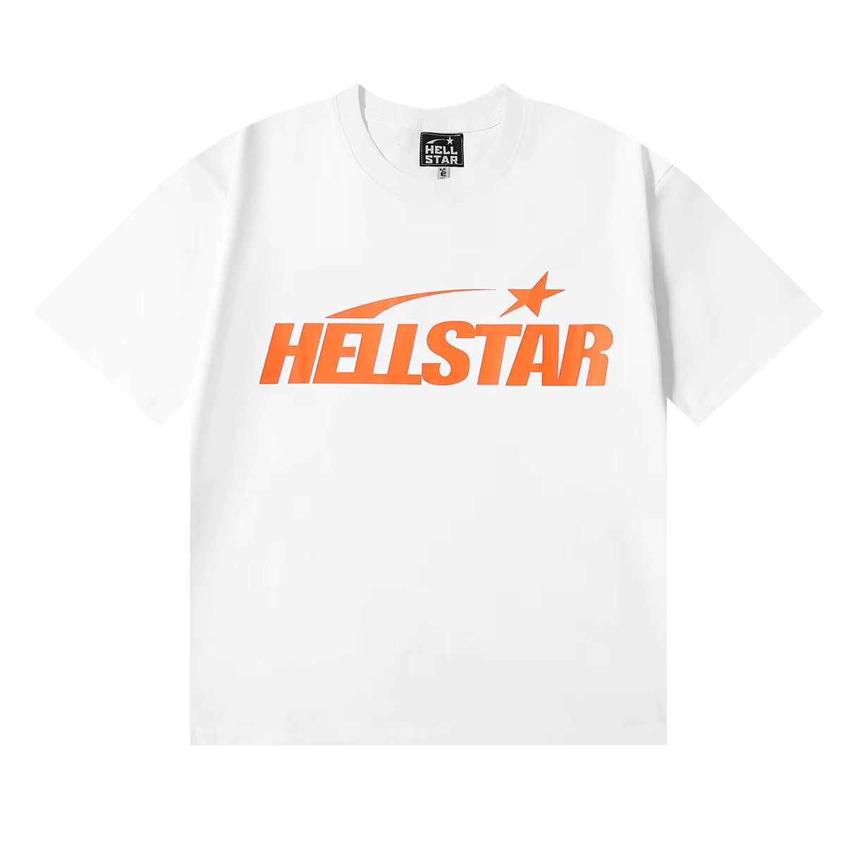 White & Orange Designer Shirt