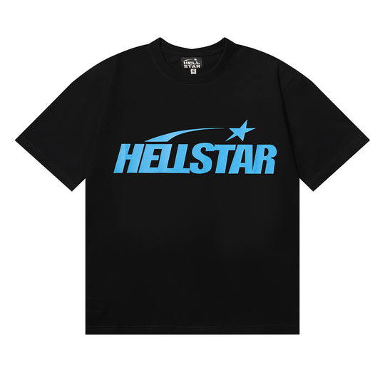 Black & Baby Blue Designer Shirt